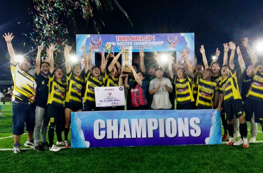  Kalteng22 Raih Juarai Twins Super Cup 1 Mini Soccer Championship