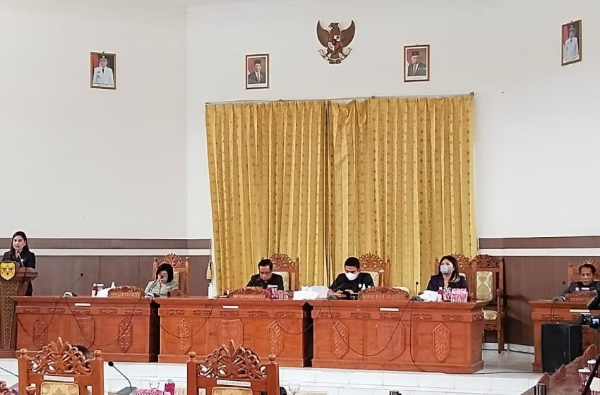  Fraksi PDIP Sampaikan 7 Point Dalam Pandangan Umumnya ke Pemkab Gumas