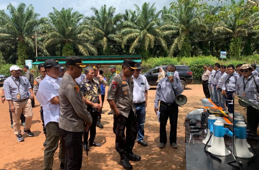  Sarpras Antisipasi Karhutla di PT SMG Lengkap