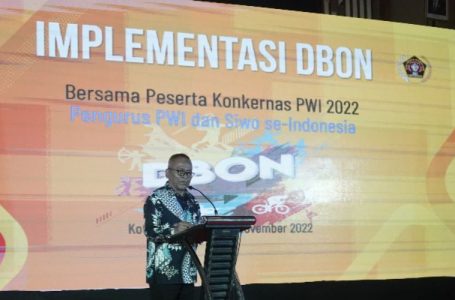 Paparan Menpora Amali Soal Implementasi DBON Pukau Peserta Konkernas PWI dan SIWO