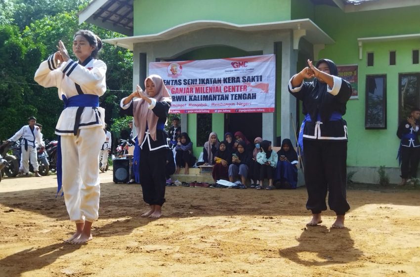  Lestarikan Kesenian dan Kebudayaan Pencak Silat, Relawan Ganjar Milenial Center Gelar Pentas Seni Silat Kera Sakti