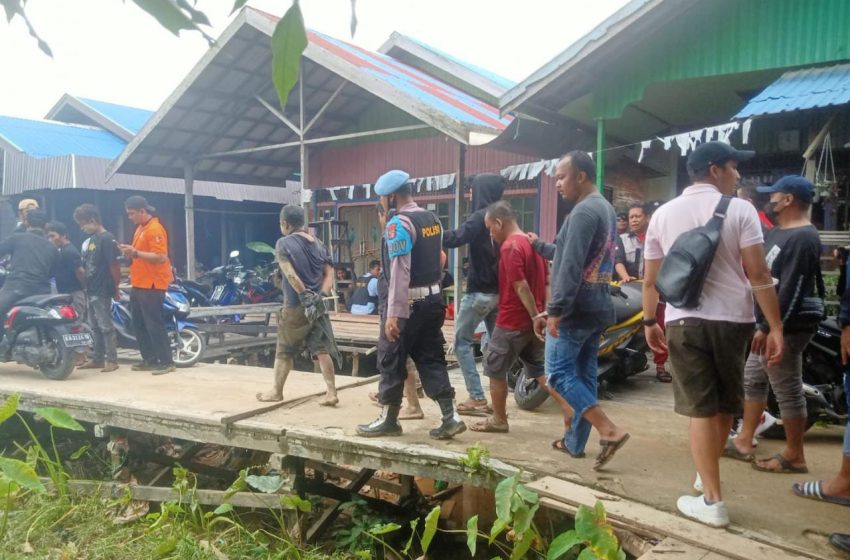  Delapan Orang Terduga Pelaku Pembunuhan Anggota Polisi Diamankan