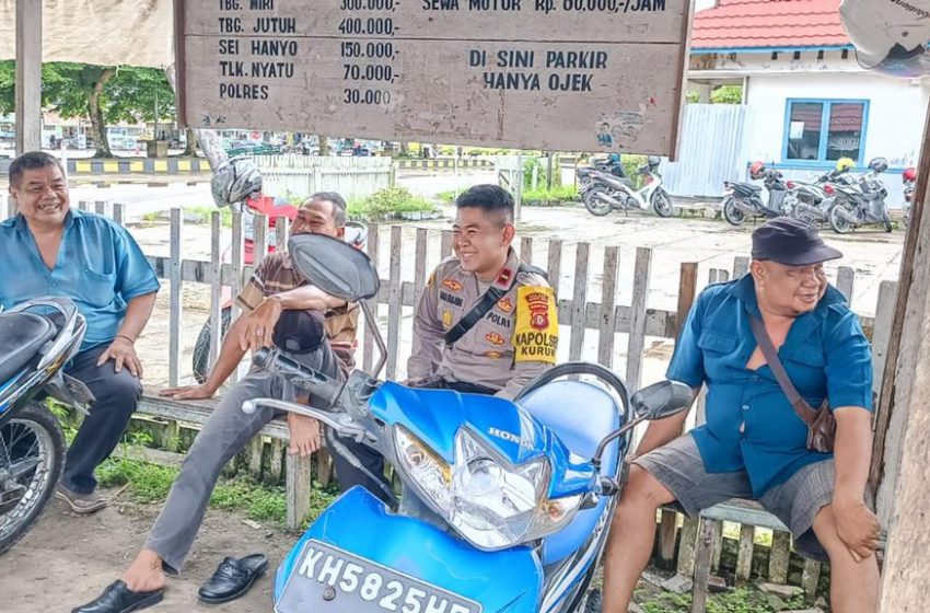  Lebih Dekat dengan Masyarakat, Polsek Kurun Gelar Jum’at Curha