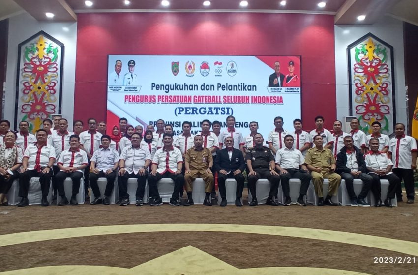  Pelantikan Pergatsi. Wagub Berharap Pembinaan Atlet Semakin Bagus, Terarah, Berkualitas dan Toreh Prestasi Terbaik