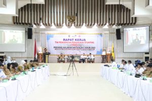 Rapat Koordinasi Tahunan Tim Percepatan Stunting Provinsi Kalteng. (foto/mmckalteng)