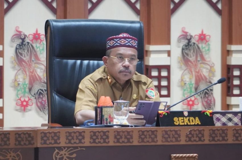  Rakor Pengendalian Inflasi Terus Monitoring Komiditas Pangan Nasional. Sekda Minta Lakukan Intervensi di Dua Kabupaten Tertinggi Inflasi