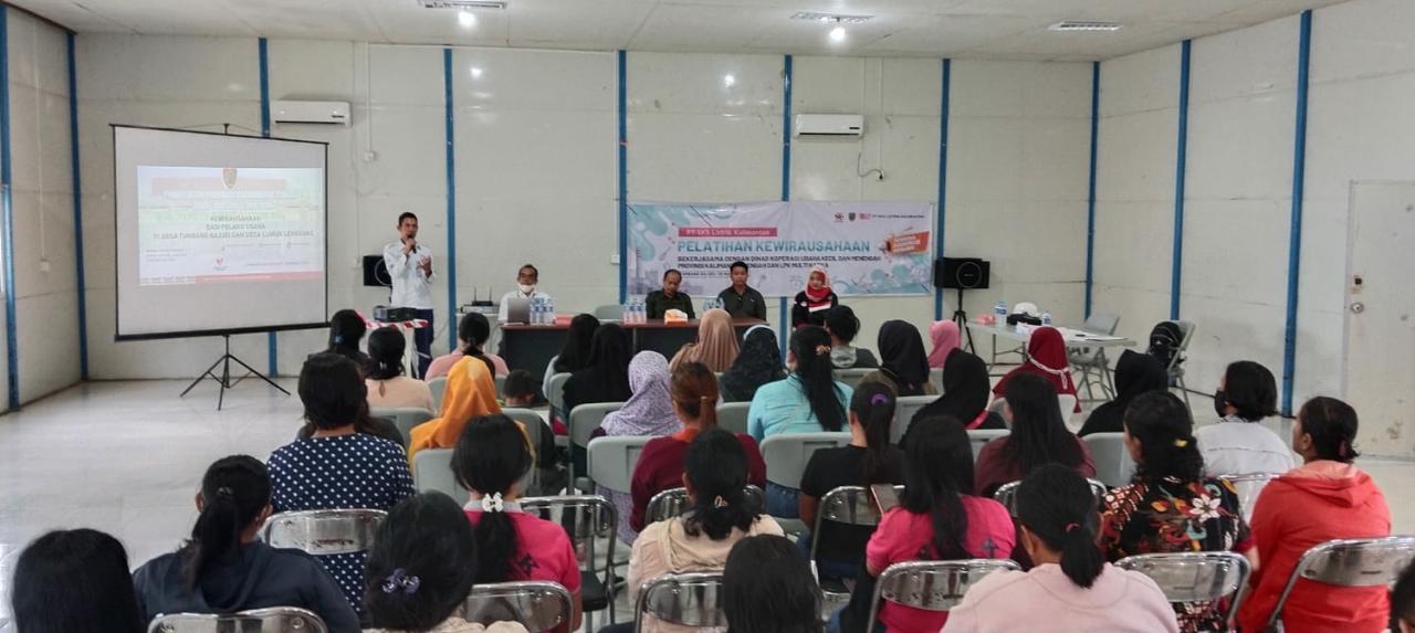Suasana Pelatihan Kewirausahaan