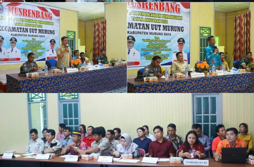  Musrenbang Mempunyai Makna Penting dan Strategis Optimalkan Pembangunan Daerah