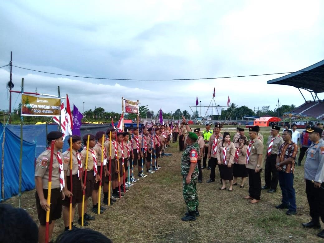 Kegiatan Lomba Tingkat III gerakan Pramuka Gunung Mas