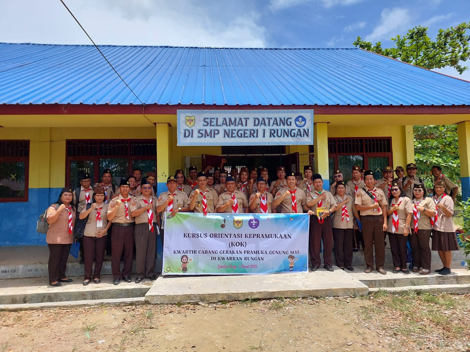 Suasana Kursus Pembina Pramuka Mahir Tingkat Dasar (KMD)