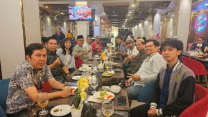 Suasana PT. SLK Gelar Buka Puasa bersama Insan Pers.