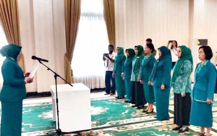  Ketua PKK Sembilan Kecamatan Dilantik, Dewan Harapkan Ibu ibu Jadi Bagian Penunjang Kesejahteraan Keluarga