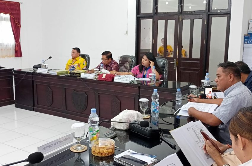  Dewan RDP dengan 14 OPD Gunung Mas
