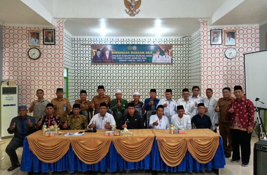  Pemda Terus Bekerjasama Dengan Kemenag Murung Raya Tingkatkan Pelayanan Pemberangkatan Jamaah Haji