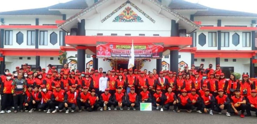  Sekda Lepas Peserta FBIM dari Murung Raya