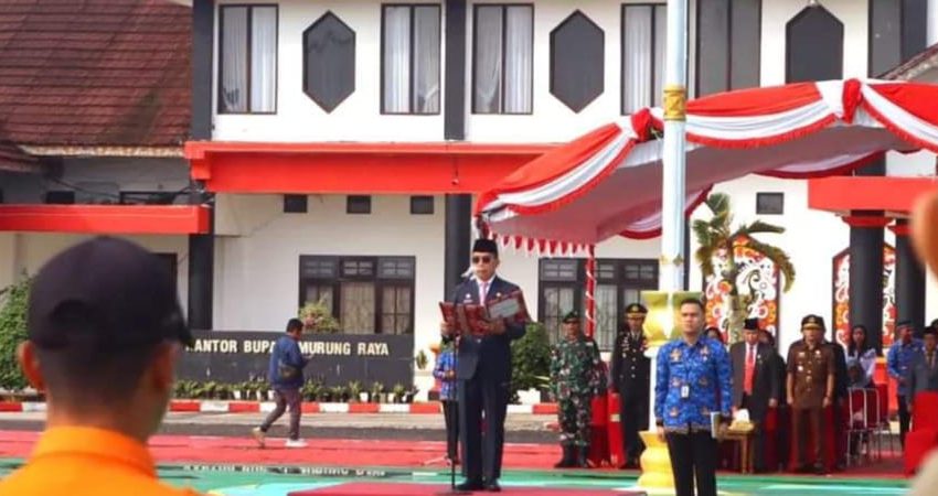  Sekda Jadi Inspektur Upacara Peringatan Hari Pancasila