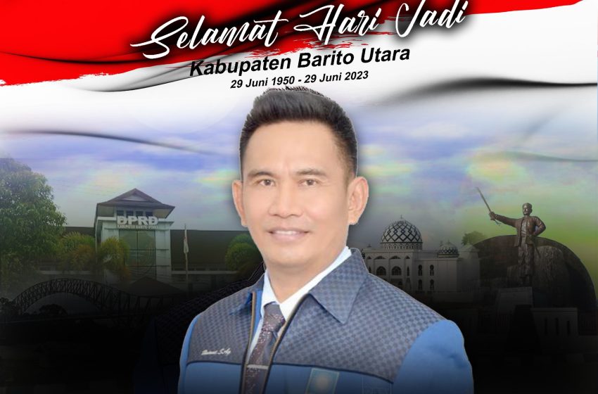  HUT Kabupaten Barut ke-73. Hasrat : Bersama Memajukan Daerah Demi Terwujudnya Masyarakat Berkeadilan dan Sejahtera