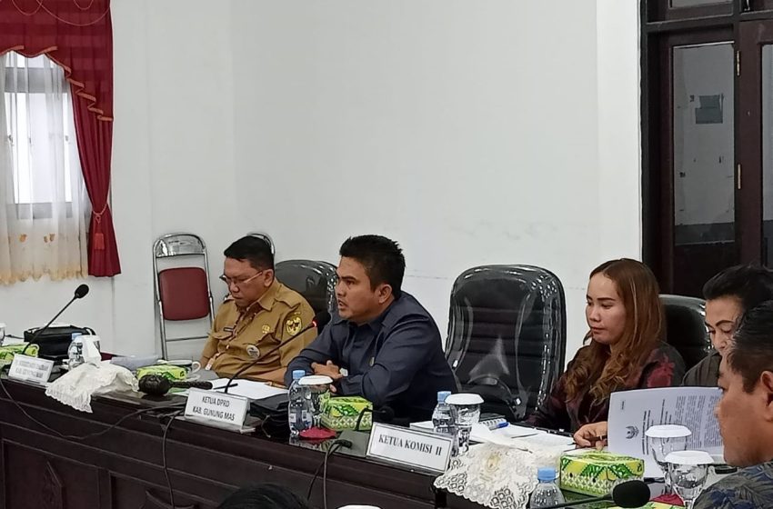  Bahas CSR, Dewan Gelar RDP dengan PBS dan Pemda Gumas