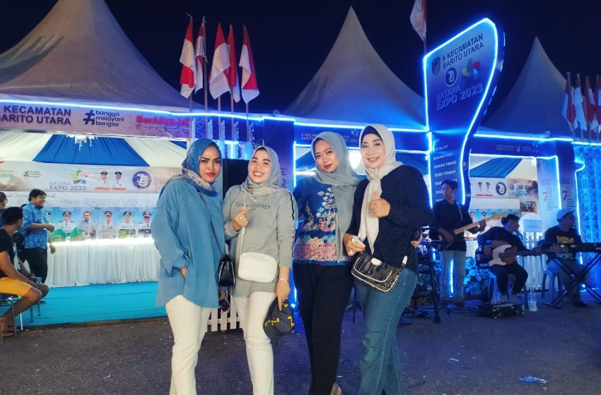  Kunjungi Stand 9 Kecamatan di Batara Expo 2023, Ini Harapan Dua Srikandi DPRD Barut
