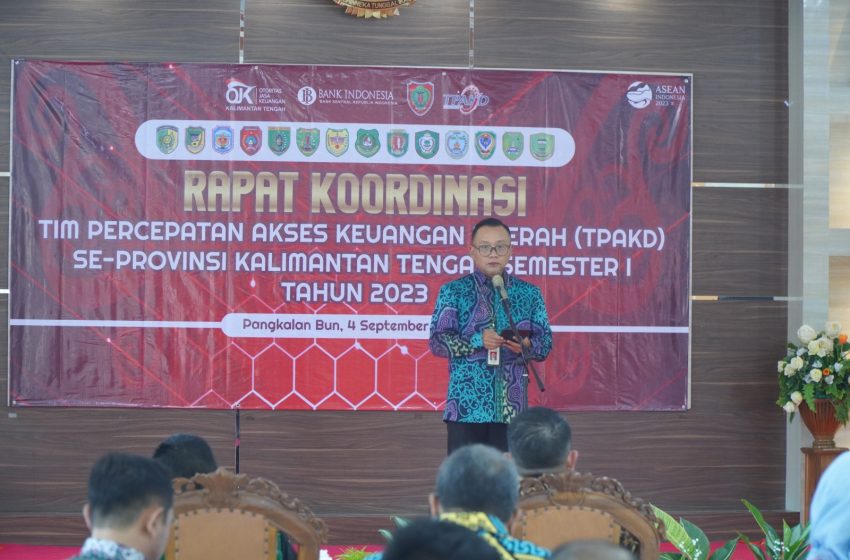  OJK Berharap 3 TPKAD Segara Sampaikan Program Kerja Melalui SiTPKAD   