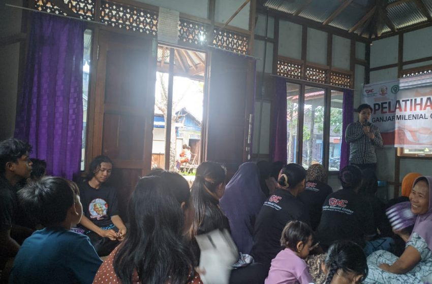  Pelatihan Jurnalistik Ganjar Milenial Kalteng Menyasar Orang Muda Hingga Dewasa