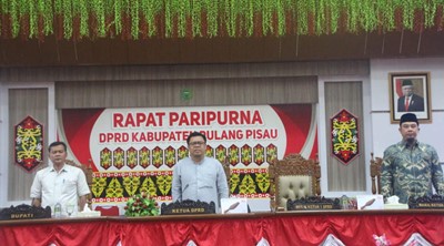 Rapat Paripurna DPRD Pulang Pisau, Penutupan Masa Persidangan II dan Pembukaan Persidangan III