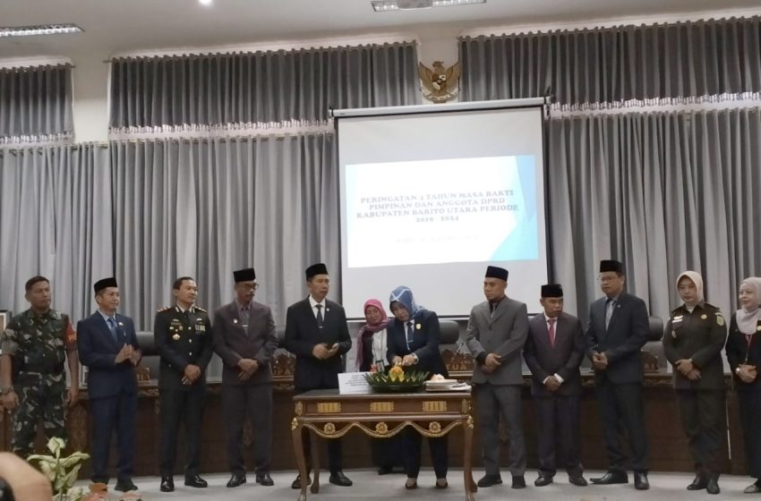  Ketua DPRD Barito Utara Pimpin Rapat Paripurna Agenda Pidato Kenegaraan Presiden Republik Indonesia Ke-78