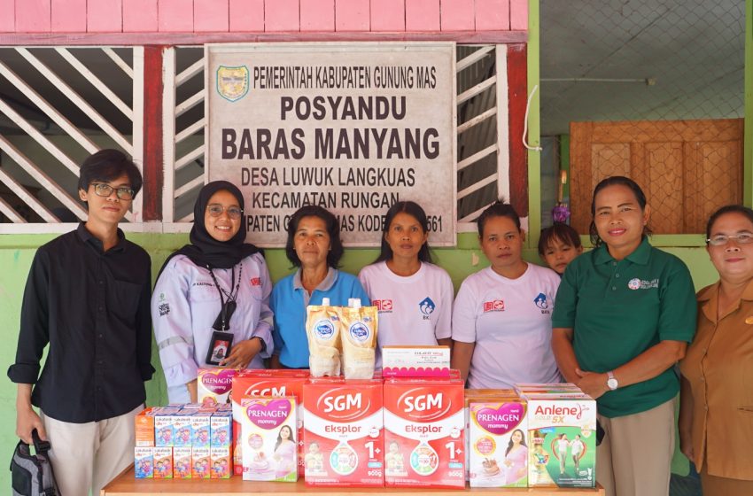  PT SLK Dukung Kegiatan Ayo Ke Posyandu Di Dua Desa