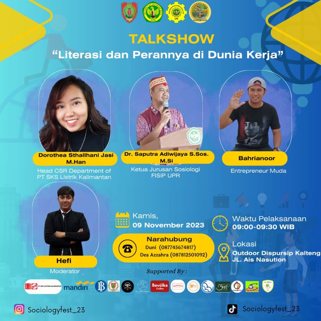 Festival Literasi Sosiologi UPR