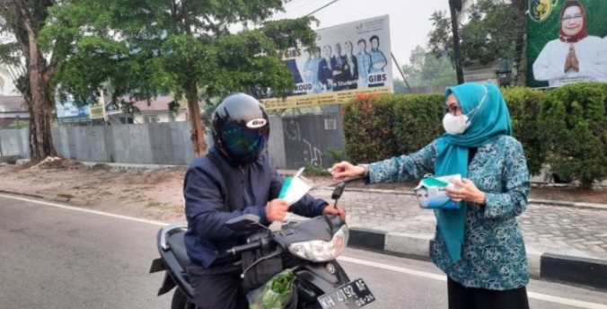  Jaga Ketersediaan Masker Selama Kabut Asap