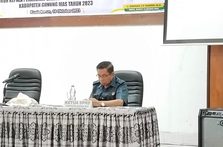  Tekan Angka Kemiskinan dan Pengangguran di Gunung Mas