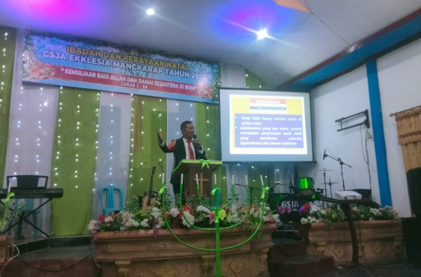  Natal Sebagai Pengingat, Umat Tuhan adalah Duta Perdamaian