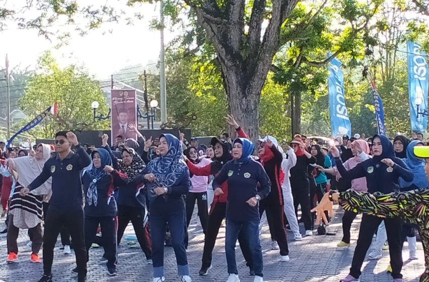  Jaga Pola Hidup Sehat, Ketua DPRD Barito Utara Dorong Warga Untuk Rajin Berolah Raga