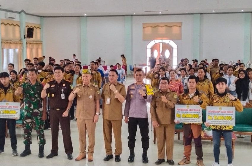  Apresiasi Atlet Gunung Mas Diberi Bonus