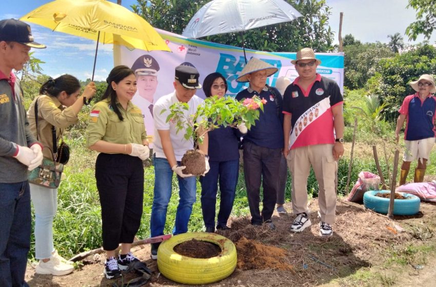  GOW, PMI dan KPA Bakti Sosial di Desa Wisata Hurung Bunut
