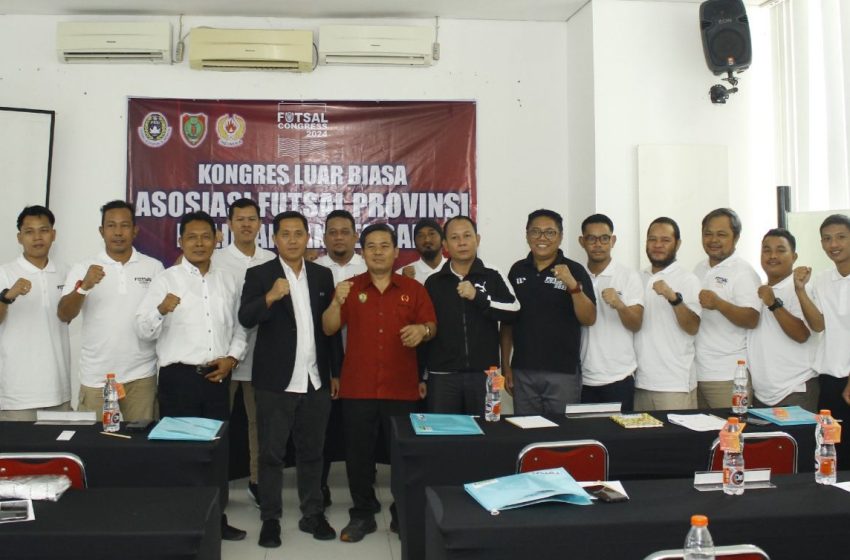  Sutoyo Terpilih Aklamasi Ketua Asosiasi Futsal Provinsi Kalteng