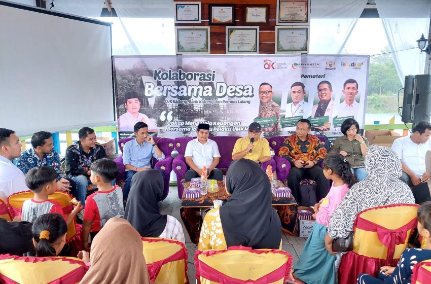  Pelaku UMKM Desa Lalang Dibekali Pengetahuan Cakap Kelola Keuangan