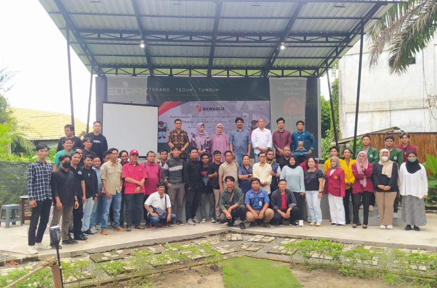  Bawaslu Kalteng Bersama Media Kawal Pemberitaan Pemilu Anti Hoax