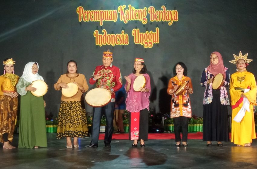  Gelar Seni Budaya Kalteng Angkat Potensi Kreatifitas Perempuan Berdaya Unggul