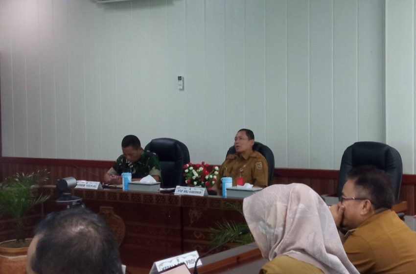  Rakornas Inflasi Bersama Kemendagri. Yuas Elko : Pemerintah Kabupaten Diharapkan Lakukan Upaya Maksimal Sesegera Mungkin Sesuai Arahan Irjen Kemendagri