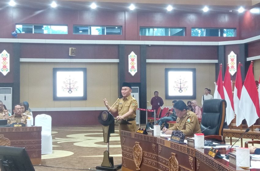  Gubernur Sugianto Sabran Tekankan Pada Bupati/Walikota/Pj Fokus Dukung Ketahanan Pangan