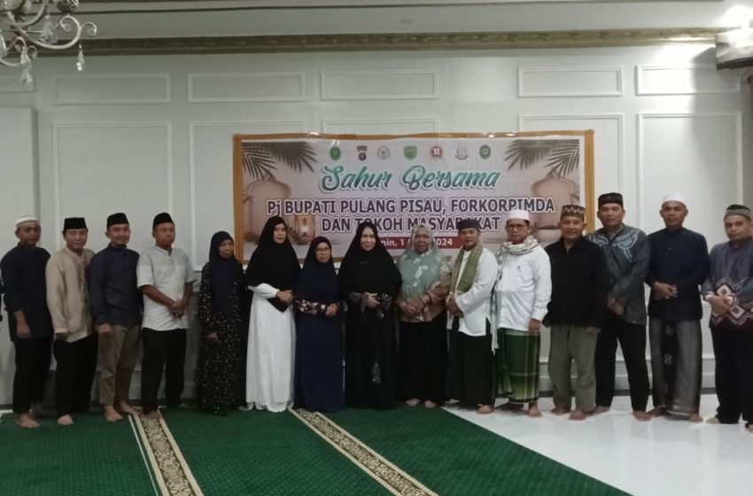  Gelar Sahur Bersama, Pj Bupati Pulpis Pererat Silahturahmi Dengan Masyarakat