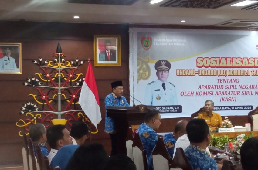  Sosialisasi UU Nomor 20 Tahu 2023 Sebagai Pembaruan Perkembangan ASN Profesional