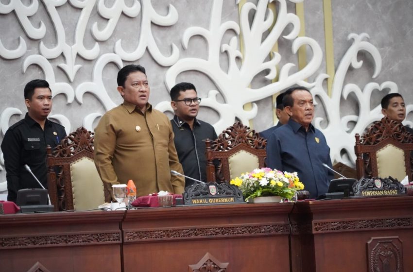  Beri Kepastian Hukum Pada Disabilitas,Petani, Nelayan dan Konflik Lahan, Wagub Apresiasi 4 Raperda DPRD Provinsi