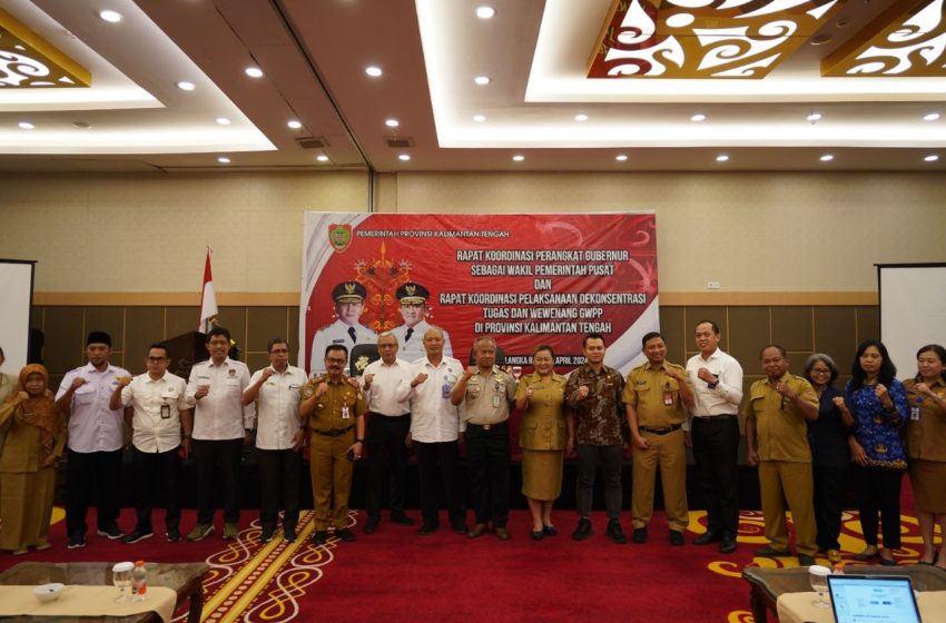  Gubernur Wakil Pemerintah Pusat,Pemkesra Buka Rakor Perangkat Gubernur GWPP 2024