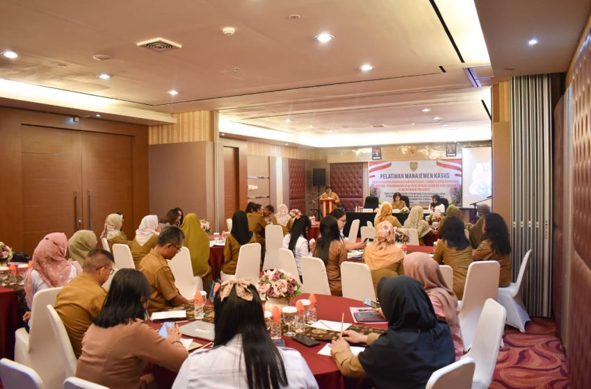  Beri Layanan Profesional Korban Kekerasan Perempuan dan Anak, DP3APPKB Gelar Pelatihan Peningkatan SDM Petugas UPT PPA