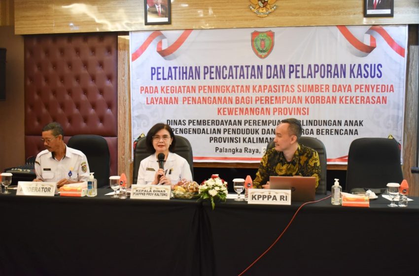  Tingkat SDM Petugas Layanan SIMFONI PPA, DP3APPKB Gelar Pelatihan Pencatatan dan Pelaporan Kasus Perempuan dan Anak Tahun 2024
